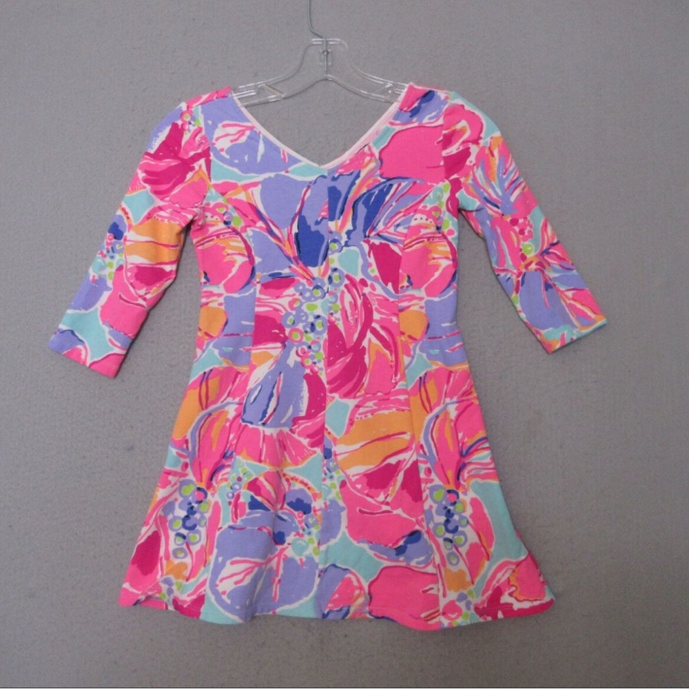 Lilly Pulitzer girls Amella Dress in Jam Out